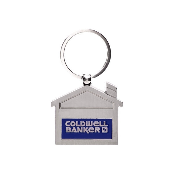 Coldwell Banker - House Shaped Keychain With Transparent Case